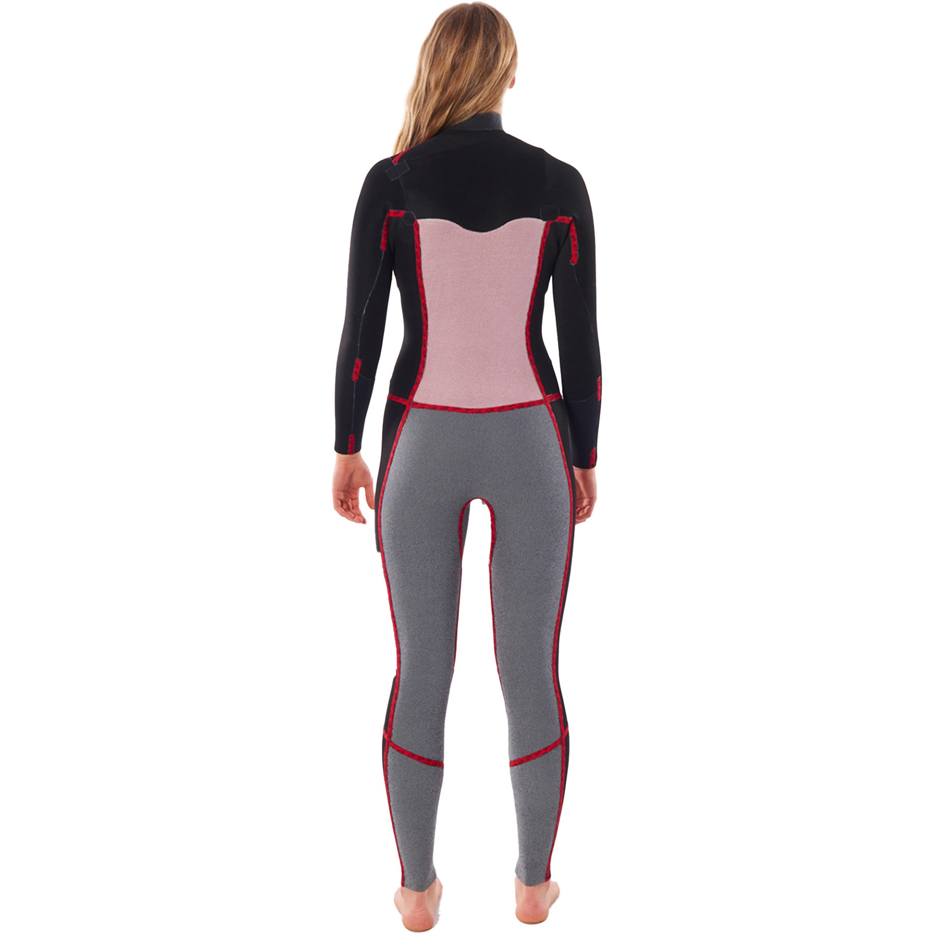 2023 Rip Curl Womens Dawn Patrol 5/3mm Chest Zip Wetsuit 126WFS - Black